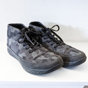 Nobull Project grey camo print trainers